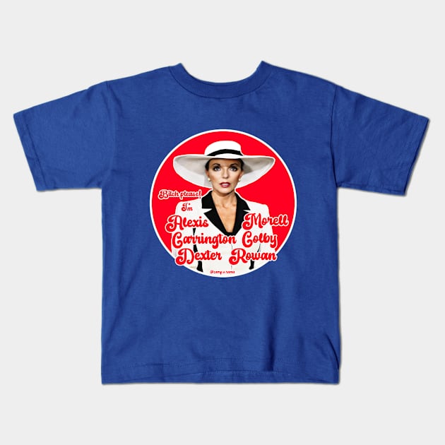 Alexis Kids T-Shirt by Camp.o.rama